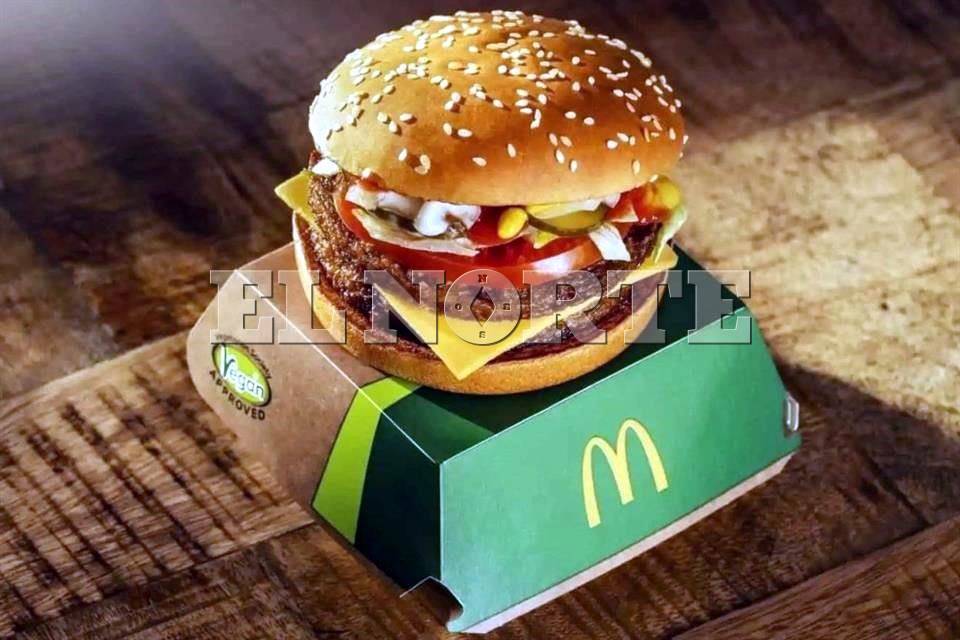 Fracasa McDonald's con su hamburguesa a base de plantas