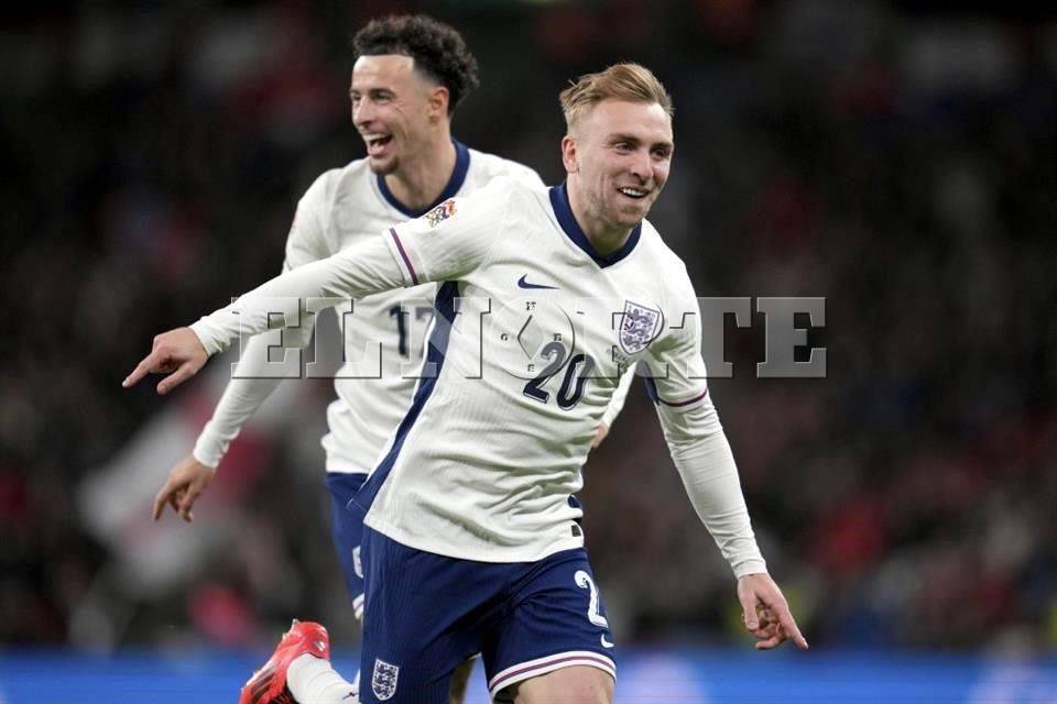 Inglaterra golea a Irlanda y asciende en Nations League