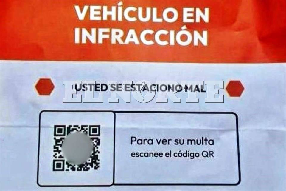 Se viraliza QR de multa falsa