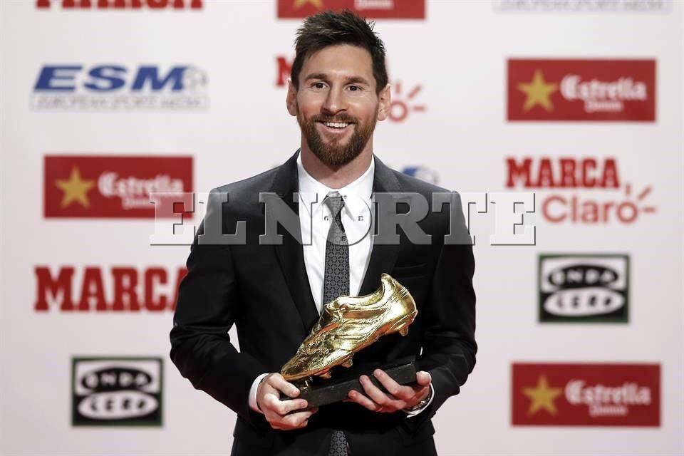 Dónde espada Pantalones Es Messi la Bota de Oro 2018-2019