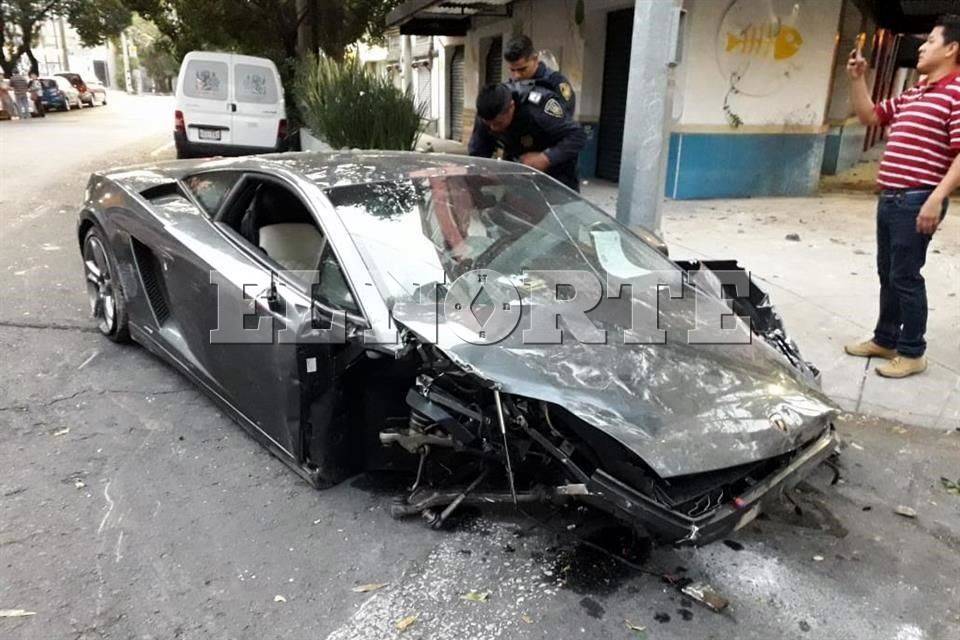 Pagará dueño de Lamborghini daños por choque