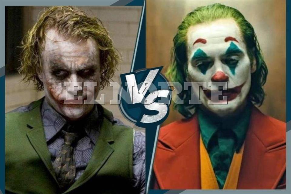 VS: Guasón de Heath Ledger y Joaquin Phoenix