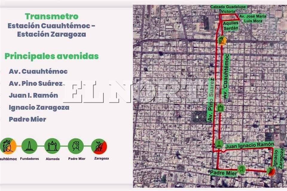 Cierra Metrorrey en la Línea 2 tres estaciones más