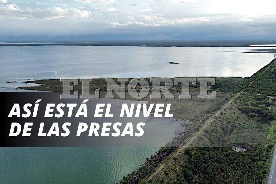 Crece almacenamiento en presas